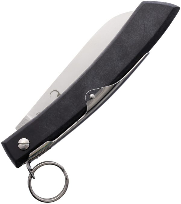 Windmuhlenmesser IBEX 100mm Folding Knife Ratchet Lock Black 4in Blade