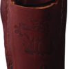 WJ23AVKS_add_01 Steel Sharp Designs Wood Jewel Fixed Blade Set Curly Carbon Steel 2-Piece w/ Sheath