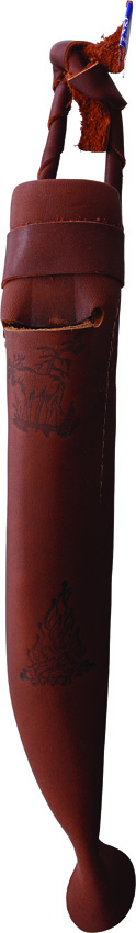Wood Jewel 8" Fixed Blade Knife w/ Fire Starter & Sheath