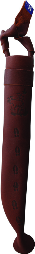 Wood Jewel Fixed Blade Knife 4" Carbon Steel Curly Birch
