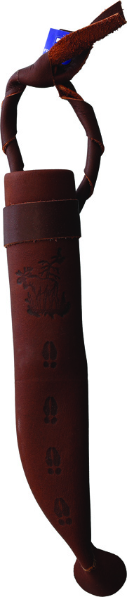 Wood Jewel Vuolu Fixed Blade Knife 2.25" Carbon Steel Curly Birch