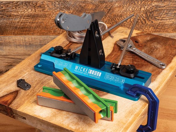 Wicked Edge GO Sharpening System with 200/600 Grit Diamond Stones