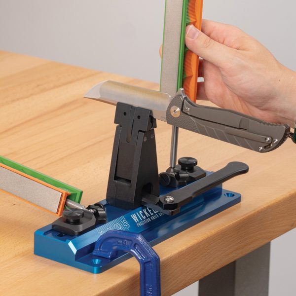Wicked Edge Cobalt Sharpening System w/ 200/600 Grit Diamond Stones