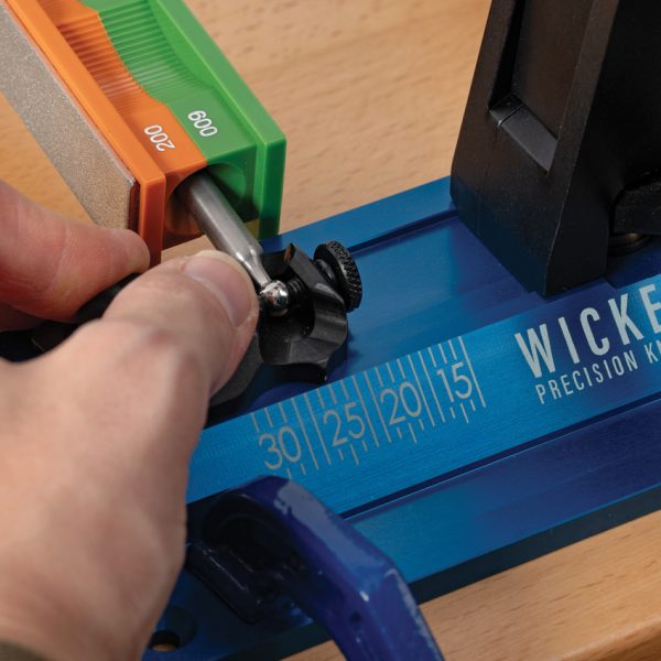 Wicked Edge Cobalt Sharpening System w/ 200/600 Grit Diamond Stones