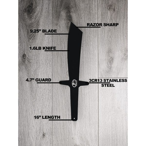 World Knife Throwing League Blackhawk Throwing Knives 9.25" 3Cr13 Set of 3