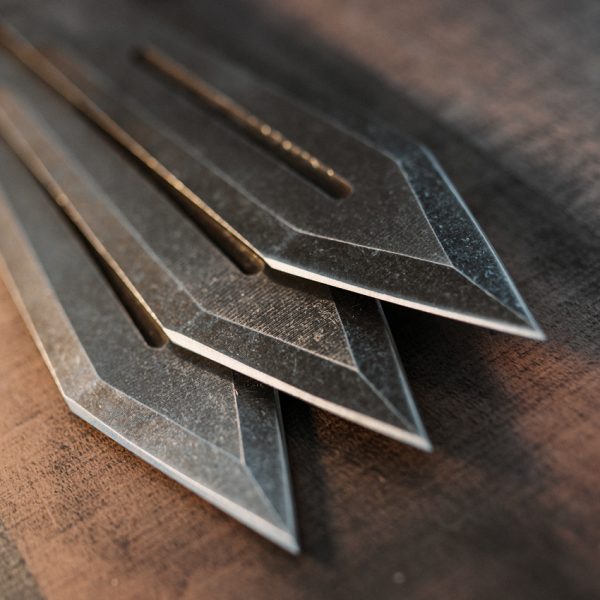 World Knife Throwing League Barbarian Throwing Knives Set of 3 8.5" 3Cr13