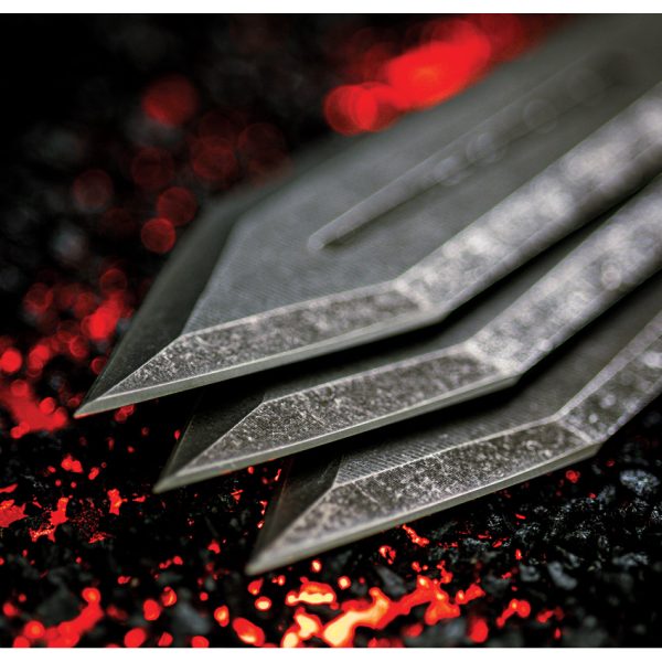 World Knife Throwing League Barbarian Throwing Knives Set of 3 8.5" 3Cr13