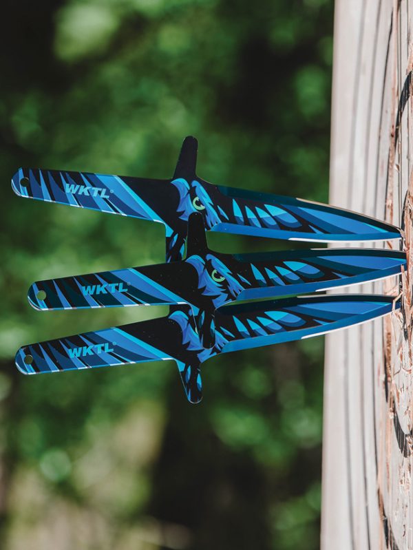 World Knife Throwing League Merlin Sorcerer's Fury Thrower 7" 3Cr13 Set of 3