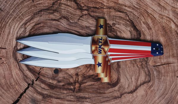 World Knife Throwing League Undisputed Throwing Knives 8.63" 3Cr13 Set of 3