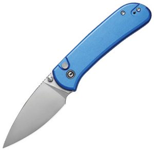 Civivi Qubit Button Lock Folding Knife 3" Blade Blue