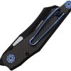 WLMDB23PVD_add_01 Willumsen Copenhagen Deamon Barber Linerlock Folding Knife Black G10