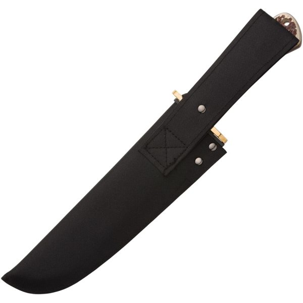 Winchester XL Stag Bowie 8.75in Blade Fixed Knife w/ Sheath