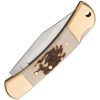 Winchester Small Stag Lockback Folding Knife 2.5" Blade