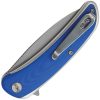 WONITAC Linerlock Folding Knife Blue G10 3" Sheepsfoot 14C28N