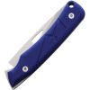 WildSteer K-NIF Slip Joint Folding Knife Blue 3.25" w/ Pouch
