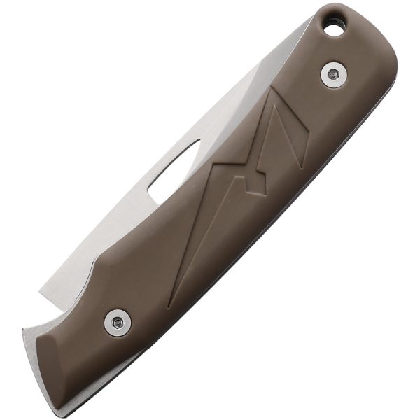 WildSteer K-NIF Slip Joint Folding Knife 3.25" Coyote Brown