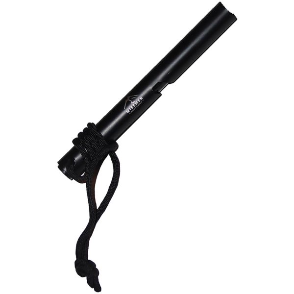 WST4392_add_01 Wisemen Trading Ferro Rod 6" with Striker and Lanyard