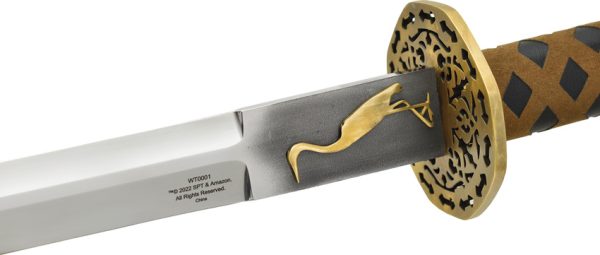 Valyrian Steel Wheel of Time Heron Sword 28" Blade w/ Display Plaque