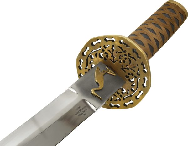 Valyrian Steel Wheel of Time Heron Sword 28" Blade w/ Display Plaque
