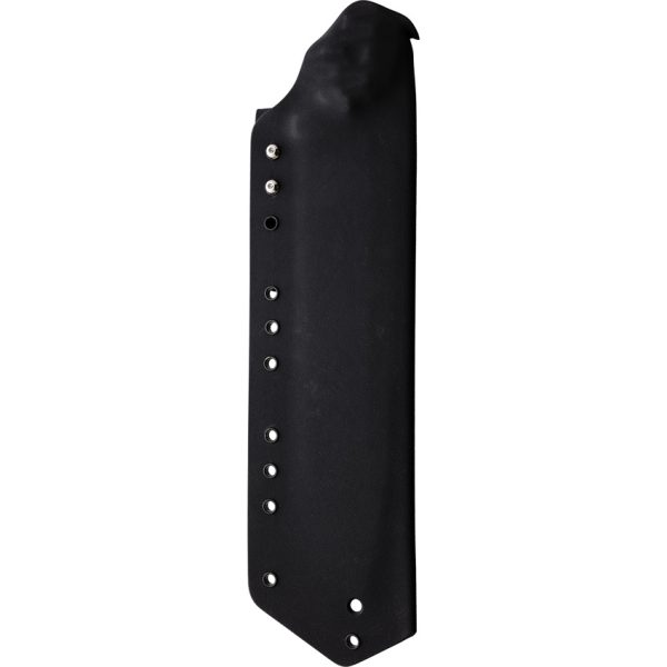 Wander Tactical Godfather Fixed Blade Knife 9.75" D2 Black Micarta w/ Sheath