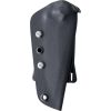 Wander Tactical Barracuda Fixed Blade Knife 4" Iron Washed w/ Sheath