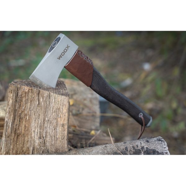 WOOX AX1 Tactical Axe 15.75" Overall Gray Cerakote Carbon Steel
