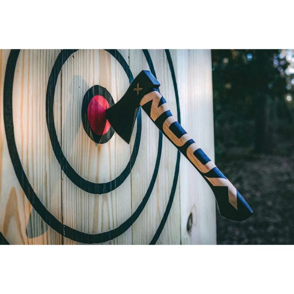WOOX Volante Throwing Axe 14" Black Coated Steel Head