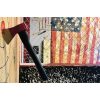 WOOX Thunderbird Throwing Axe 14" Purple Carbon Steel w/ Hickory Handle