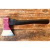 WOOX Thunderbird Throwing Axe 14" Purple Carbon Steel w/ Hickory Handle