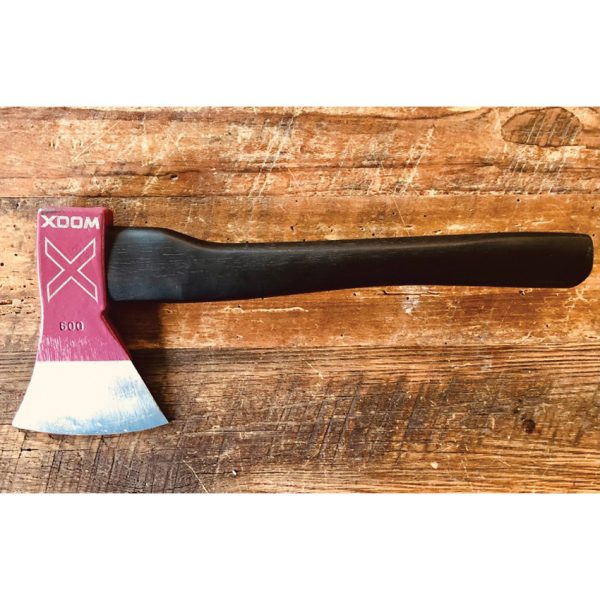 WOOX Thunderbird Throwing Axe 14" Purple Carbon Steel w/ Hickory Handle
