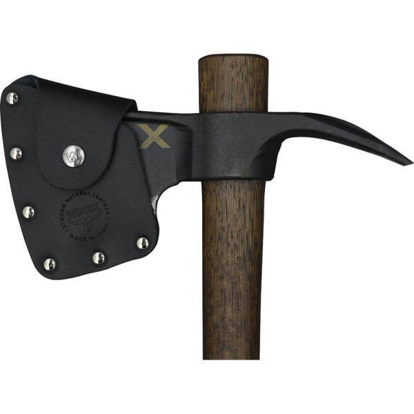 WXA05001_add_03 WOOX Solo Axe 19" Brown Handle 1045 Carbon Steel w/ Sheath