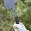 WOOX Terra Axe 14" Overall 4140 Steel w/ Brown Micarta X-Grip & Sheath