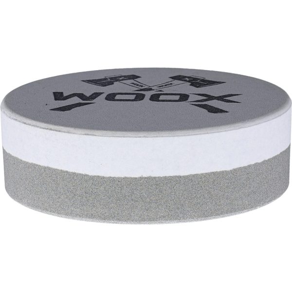 WOOX Dual Grit Circular Whetstone 3" Medium/Fine with Gift Tin