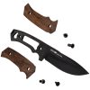 WOOX Rock 62 Fixed Blade Knife 4.25" Sleipner Walnut