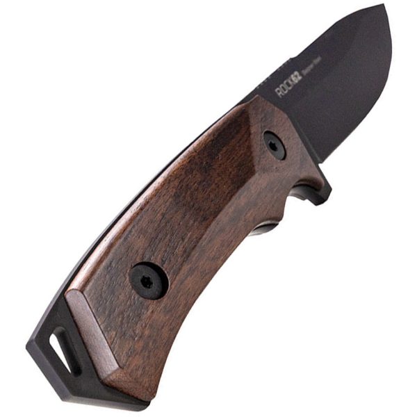WOOX Rock 62 Fixed Blade Knife 4.25" Sleipner Walnut