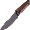 WOOX Bad Boy Hunter Walnut Fixed Blade Knife D2 Steel