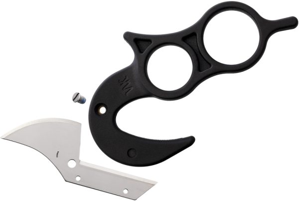 WY1CP_add_04 Wyoming Field Dressing Knife 4.25" Black Stainless Fixed Blade w/ Sheath