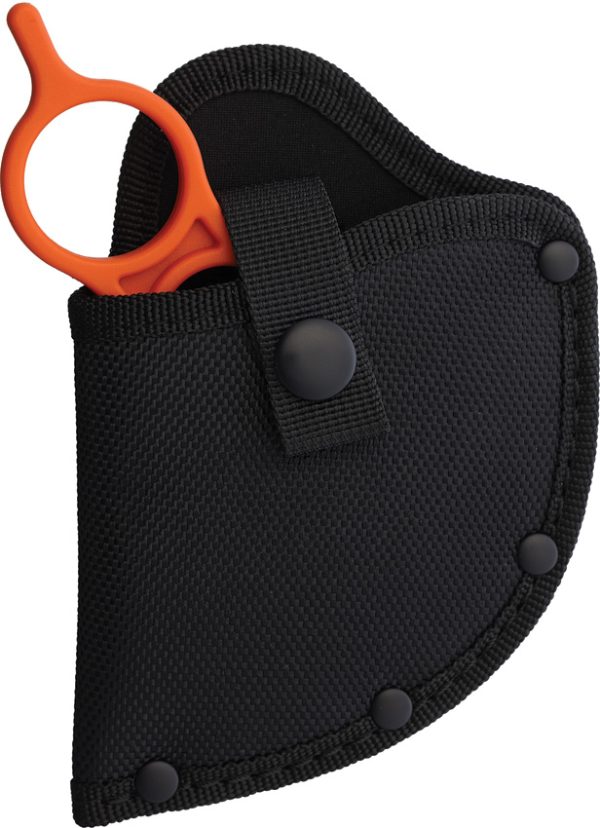 Wyoming Field Dressing Knife 4.25in Orange Stainless Fixed Blade