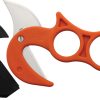 Wyoming Field Dressing Knife Orange Stainless 4.25"