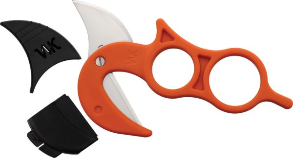Wyoming Field Dressing Knife Orange Stainless 4.25"