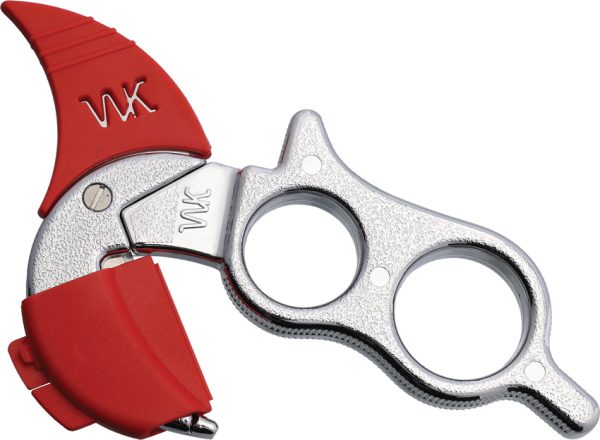 Wyoming Field Dressing Knife Stainless Blade Silver Handle w/ Sheath