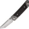 YKEMWBCFCF_add_01 Yan Knives EMW Framelock Folding Knife 3" Bohler M390 Black Carbon Fiber