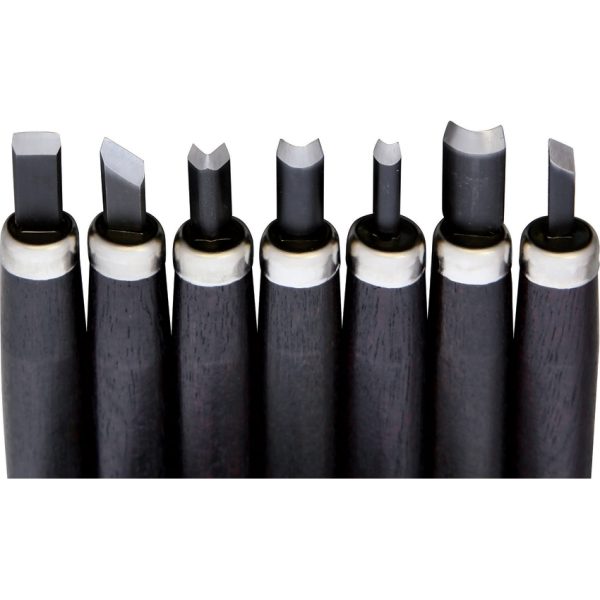 Yoshiharu H-7 Japanese Carving Knife Set with SKS-2 Steel Blades