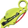 ZB051GR_add_01 Z-Hunter Karambit Assisted Opening Linerlock 2.88" Yellow