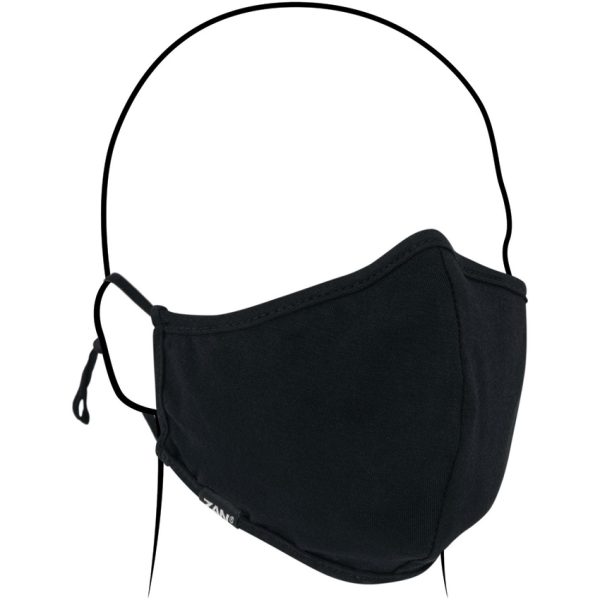 Zan Headgear Adjustable Face Mask Black with PM 2.5 Filter