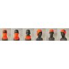 Zan Headgear SportFlex Motley Tube Orange 10" x 20"