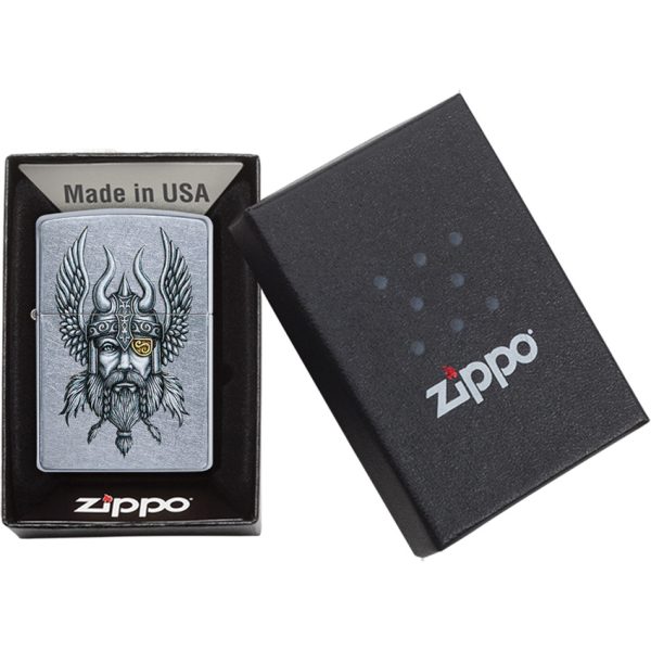 29871
207 - Street Chrome
Viking Warrior Zippo Viking Warrior Street Chrome Lighter