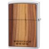 Zippo Woodchuck Cedar Brushed Chrome Lighter