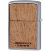 Zippo WoodChuck Compass Street Chrome Lighter