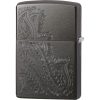 Zippo Iced Paisley Lighter Gray Dusk